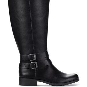 Style & Co Women's Maliaa Wide-Calf Buckled Riding Boots